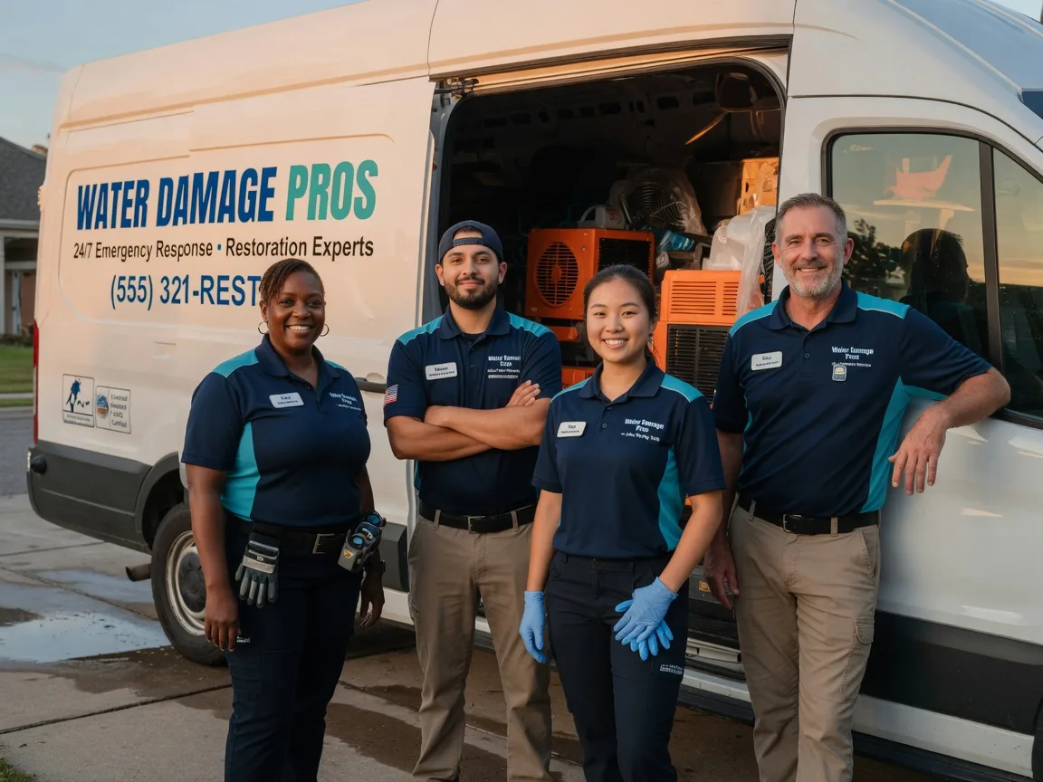 Water Damage Restoration company in Novice, TX